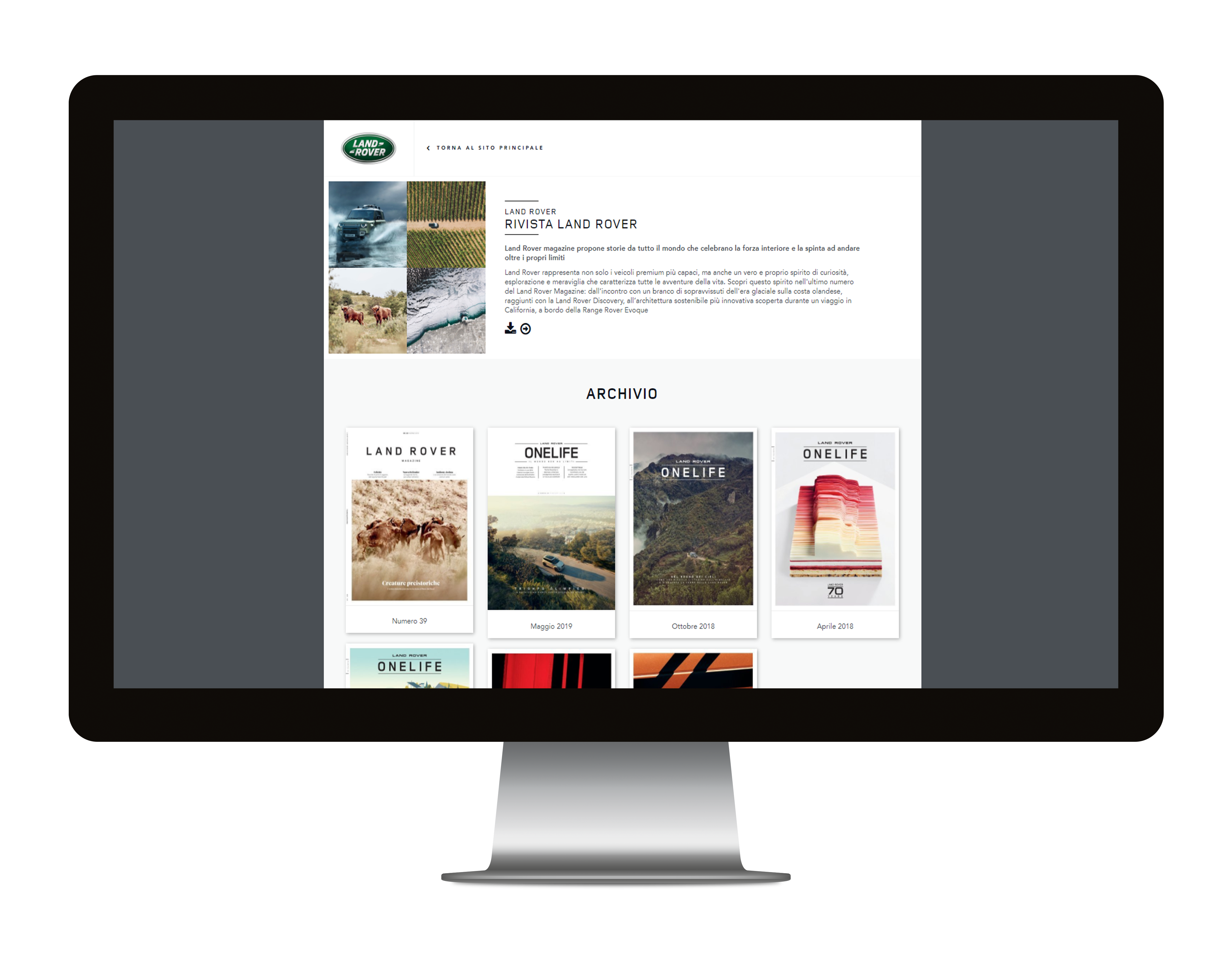 Webkiosk Land Rover