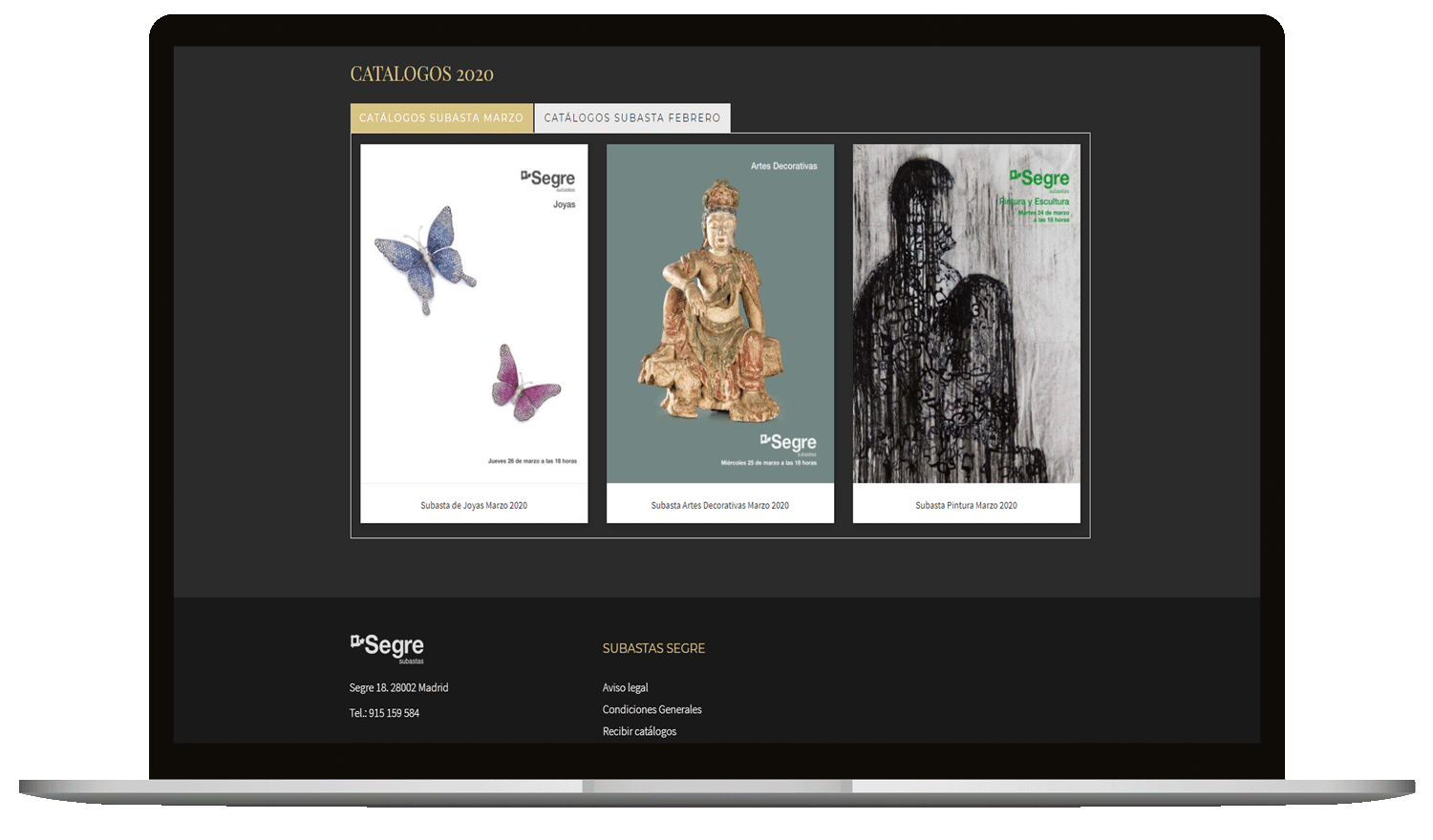 Webkiosk Joyas Segre